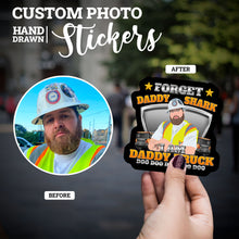 Load image into Gallery viewer, Create your own Custom Stickers for Custom Dad Truck Stickers
