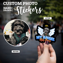 Load image into Gallery viewer, Create your own Custom Stickers for Custom Dog Memorial
