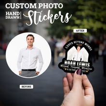 Load image into Gallery viewer, Create your own Custom Stickers for Custom Memorial 

