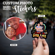 Load image into Gallery viewer, Create your own Custom Stickers for Dad life 
