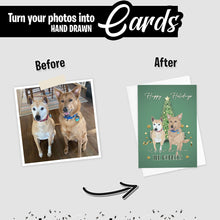 Load image into Gallery viewer, Create your own Custom Stickers for Dog Holiday Card
