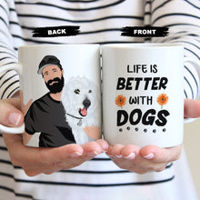 Load image into Gallery viewer, Create your own Custom Stickers for Dogs Mug

