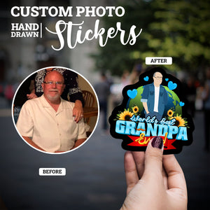Create your own Custom Stickers for Greatest Grandpa