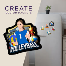 Load image into Gallery viewer, Create your own Custom Magnets for School Volleyball
