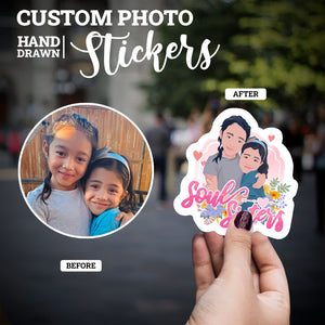 Create your own Custom Stickers for Sisters are Forever