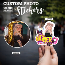 Load image into Gallery viewer, Create your own Custom Stickers for Wife Gamer Mom Stickers
