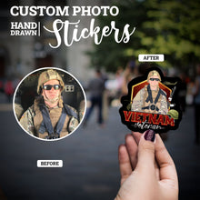 Load image into Gallery viewer, Create your own Custom Stickers for Vietnam veteran
