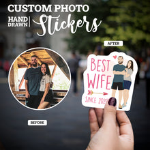Load image into Gallery viewer, Create your own Custom Stickers Best Wife Year High Quality
