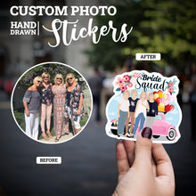 Load image into Gallery viewer, Create your own Custom Stickers Bride Squad with High Quality
