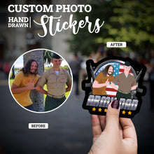 Load image into Gallery viewer, Create your own Custom Stickers for Army Dad
