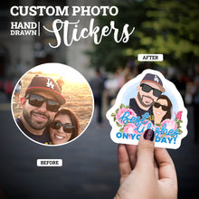 Load image into Gallery viewer, Create your own Custom Stickers for Best Wishes on Your Day
