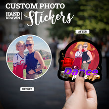 Load image into Gallery viewer, Create your own Custom Stickers for Dance Mom &amp; Daughter
