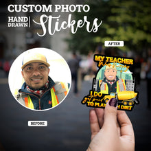 Load image into Gallery viewer, Create your own Custom Stickers for I Do Play in The Dirt
