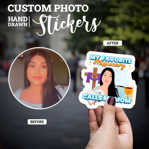 Create your own Custom Stickers for Personalized Missionary Mom