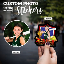 Load image into Gallery viewer, Create your own Custom Stickers for Softball player name
