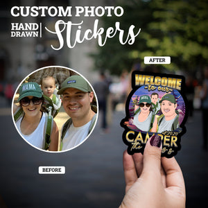 Create your own Custom Stickers for Welcome to Our Camper