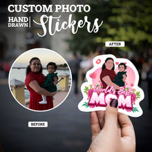 Load image into Gallery viewer, Create your own Custom Stickers for Worlds Best Mom
