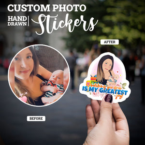 Create your own Custom Stickers for Custom Mom and Baby