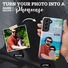 Load image into Gallery viewer, Custom Design Father and Son Phone Cases

