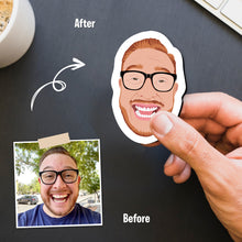 Load image into Gallery viewer, Custom Cartoon Magnets From Photo
