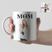 Load image into Gallery viewer, Custom Mom Mug Sticker designs customize for a personal touch
