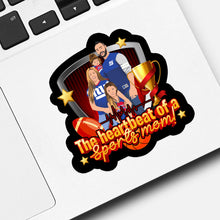 Load image into Gallery viewer, Custom Sports Mom Sticker designs customize for a personal touch
