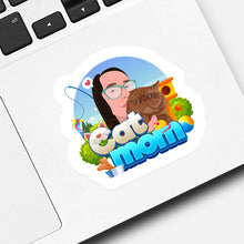 Load image into Gallery viewer, Cute Cat Mom Sticker designs customize for a personal touch
