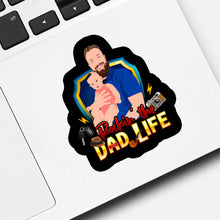 Load image into Gallery viewer, Dad life  Sticker designs customize for a personal touch
