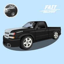 Load image into Gallery viewer, Custom Cartoon Car Drawing - Digital | Printable
