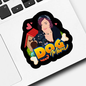 Dog Mom Sticker designs customize for a personal touch