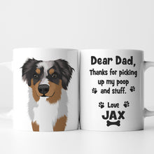 Load image into Gallery viewer, Dog Mug Stickers Personalized

