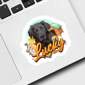 Dog Name Sticker designs customize for a personal touch