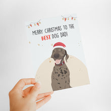 Load image into Gallery viewer, Dog Xmas Card Stickers Personalized
