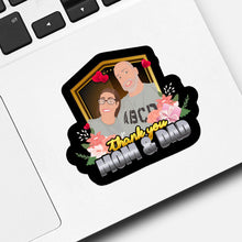Load image into Gallery viewer, Family Mom and Dad Sticker designs customize for a personal touch
