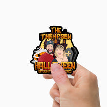 Load image into Gallery viewer, Family Spooktacular Stickers Personalized
