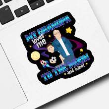 Load image into Gallery viewer, Grandpa Loves You Sticker designs customize for a personal touch
