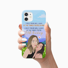 Load image into Gallery viewer, Fun Friends Phone Case Personalized
