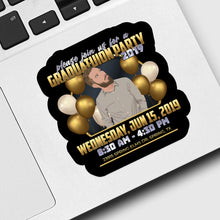 Load image into Gallery viewer, Graduation Party Invitation Sticker designs customize for a personal touch
