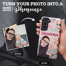 Load image into Gallery viewer, Custom hand drawn personalized Promoted to Grandma
