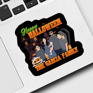 Halloween Family Sticker Sticker designs customize for a personal touch