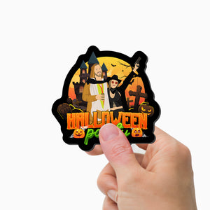 Halloween Party Magnet Personalized