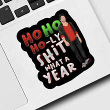 Load image into Gallery viewer, Ho Ho Holy Shit Sticker designs customize for a personal touch
