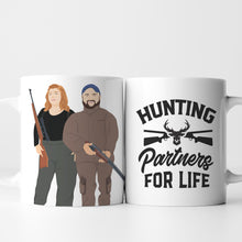 Load image into Gallery viewer, Hunting Mug Stickers Personalized
