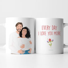 Load image into Gallery viewer, I Love You More Mugs
