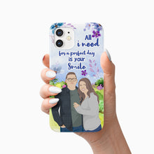 Load image into Gallery viewer, I Need Your Smile Phone Case Personalized
