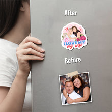 Load image into Gallery viewer, I love my wife Magnet designs customize for a personal touch
