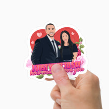 Load image into Gallery viewer, Just Want to say I love you sticker personalized
