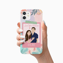 Load image into Gallery viewer, Love You Forever phone case personalized
