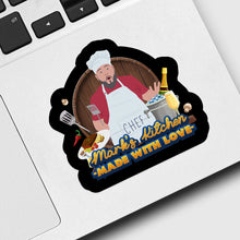 Load image into Gallery viewer, Made with Love Kitchen Sticker designs customize for a personal touch
