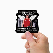 Load image into Gallery viewer, Memorial  Stickers Personalized
